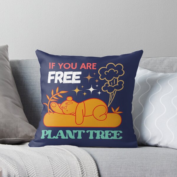 Item preview, If you are free plant tree funny sleeping panda, Save the earth, Make earth green, save the planet, save water, save soil designed and sold by dsignstore911.