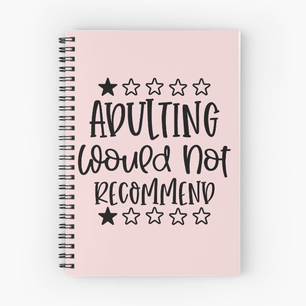 Item preview, Adulting would not recommend with stars designed and sold by Cordiality.