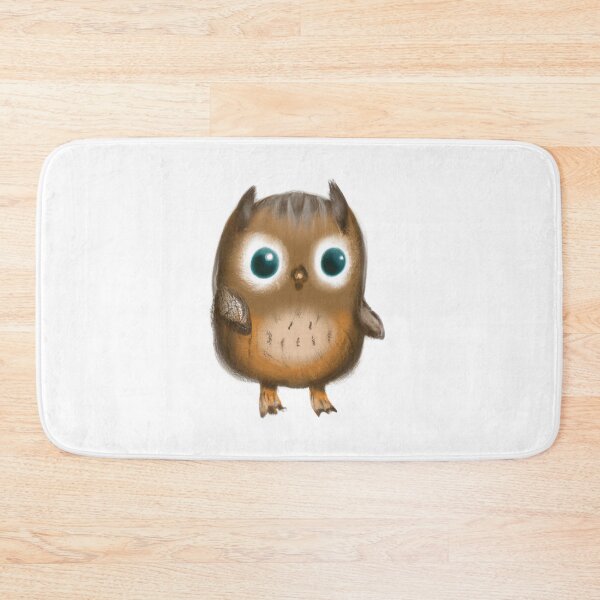 Aperçu de l'œuvre Cute Owl Drawing créée et vendue par WeHeartAnimals.