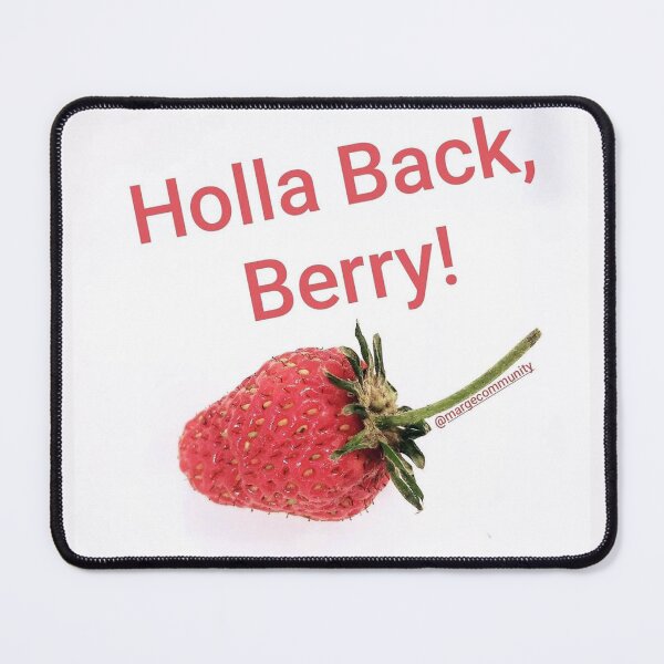 Item preview, Holla Back, Berry - M.A.R.G.E. Community designed and sold by Talk2JulsArt.