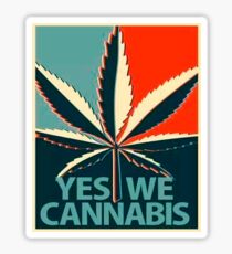 YES WE CANNABIS Sticker