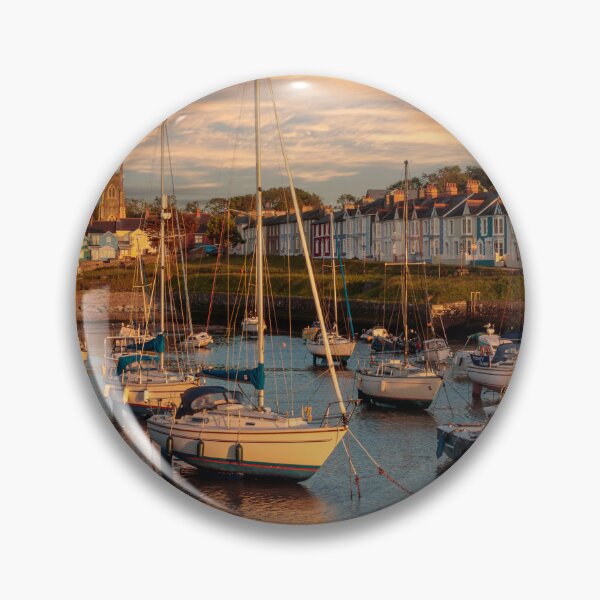 Item preview, Aberaeron Harbour at Dusk designed and sold by Wendy Williams.