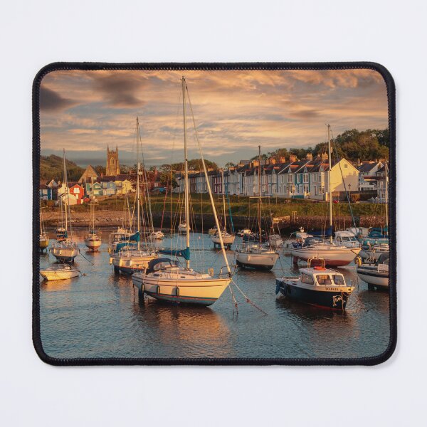 Item preview, Aberaeron Harbour at Dusk designed and sold by Wendy Williams.