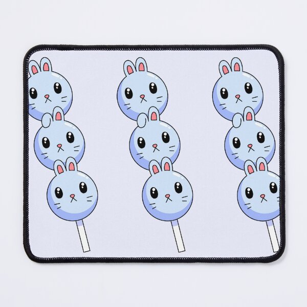 Item preview, bunny skewer-blue designed and sold by gummieturtle.