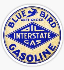 Bluebird Gasoline USA Sticker