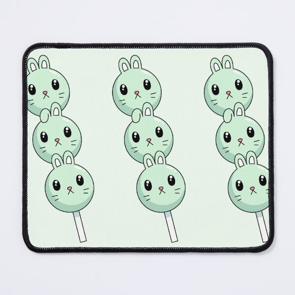 Item preview, bunny skewer-green designed and sold by gummieturtle.