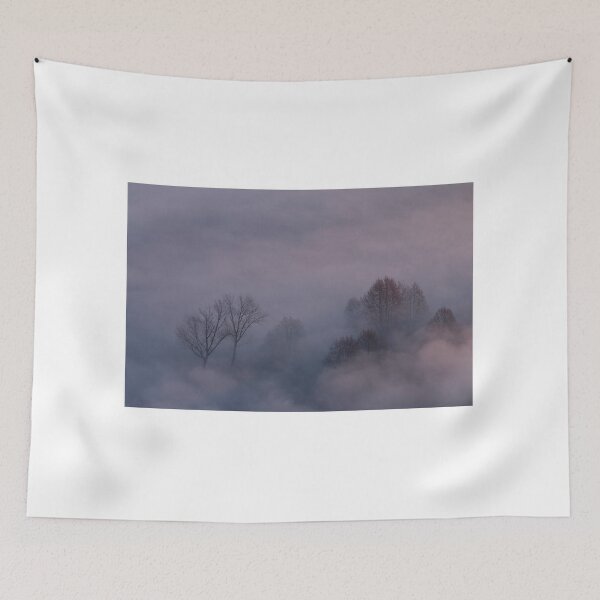 Item preview, Trees in the mist designed and sold by pietrofoto.