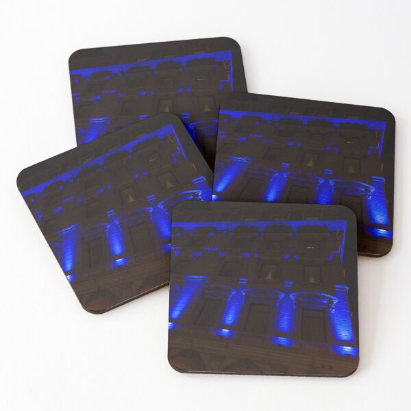 Item preview, City Night Walks – Blue Highlights Facade designed and sold by Georgia Mizuleva.