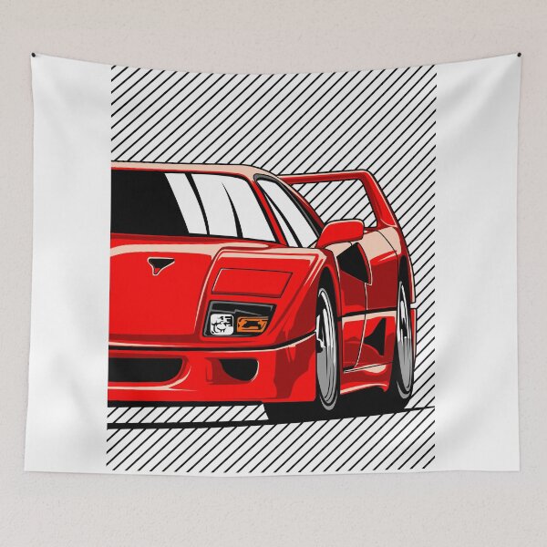 Item preview, F40 Ferrari Racing Super Car Motorsport designed and sold by halleinstyle.