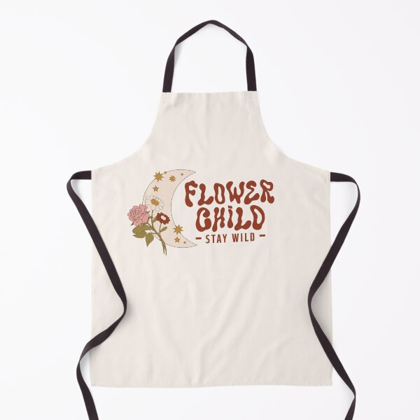 Item preview, Cute Crescent and Flower Child Typography designed and sold by bolimj.