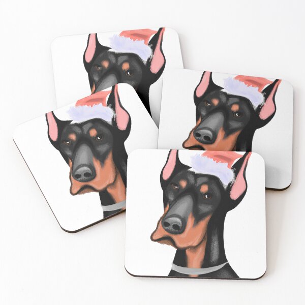 Item preview, Cute Dobermann Drawing designed and sold by WeHeartAnimals.