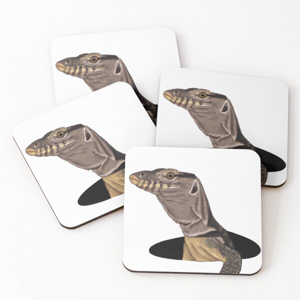 Item preview, Cute Monitor Lizard Drawing designed and sold by WeHeartAnimals.