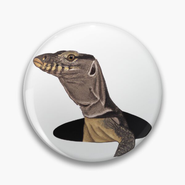Artikelvorschau, Cute Monitor Lizard Drawing entworfen und verkauft von WeHeartAnimals.