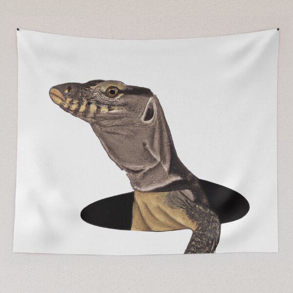 Item preview, Cute Monitor Lizard Drawing designed and sold by WeHeartAnimals.