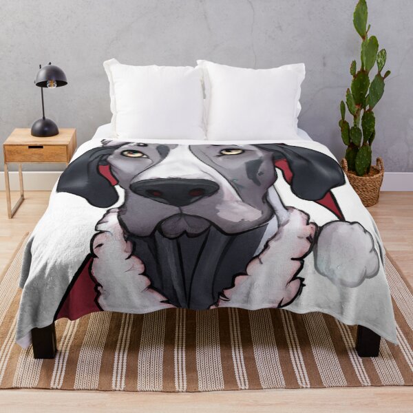 Item preview, Cute Great Dane Drawing designed and sold by WeHeartAnimals.