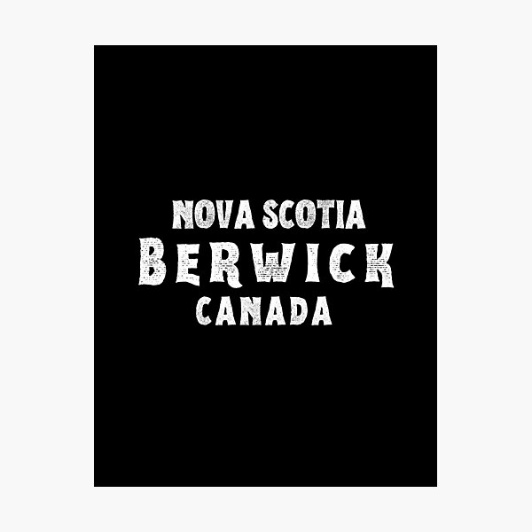 Item preview, Berwick  Nova Scotia Canada  designed and sold by CraftwithNadia.