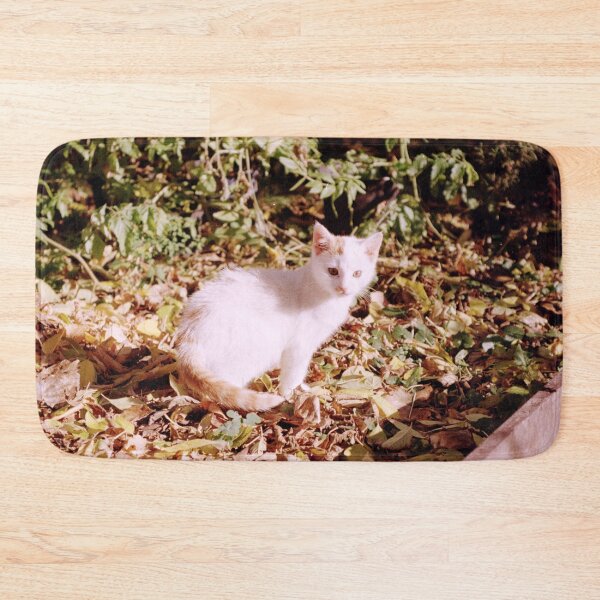 Item preview, Cat Jonny in the yellow autumn leaves designed and sold by Gourmetkater.