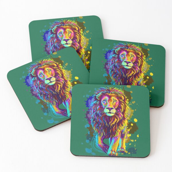 Item preview, Cool Colorful Wild Lion Stylish  Lion Graphic Design                    designed and sold by UKAmobile.