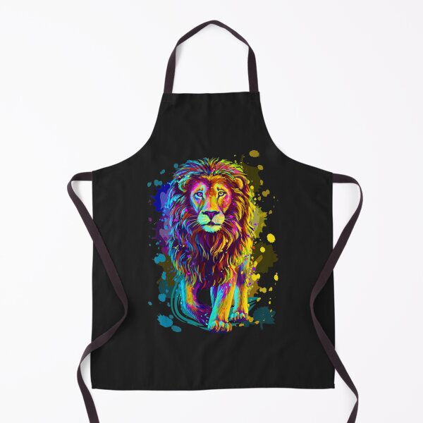 Item preview, Cool Colorful Wild Lion Stylish Lion Graphic Design designed and sold by UKAmobile.