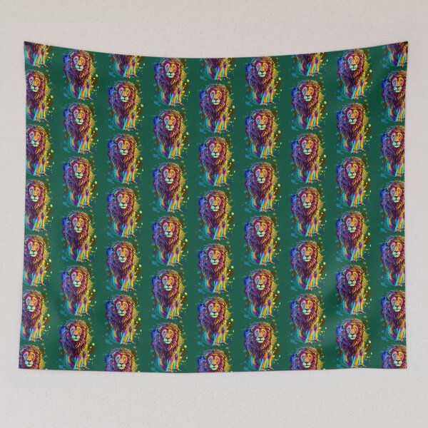 Item preview, Cool Colorful Wild Lion Stylish  Lion Graphic Design                    designed and sold by UKAmobile.