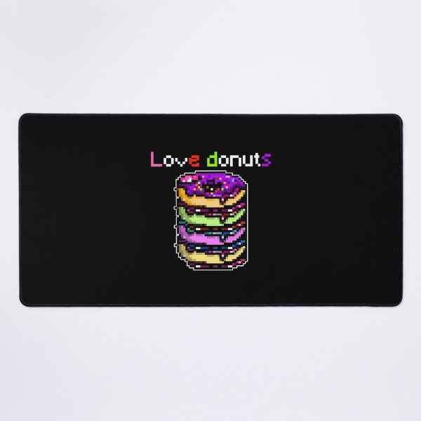 Item preview, Love donuts - pixel art designed and sold by Sweet Bee's.