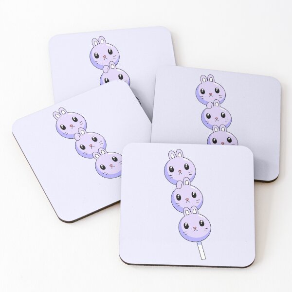 Item preview, bunny skewer-purple designed and sold by gummieturtle.