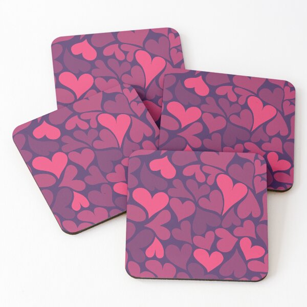 Item preview, Cute Valentine's Magenta Hearts designed and sold by WeArePear.