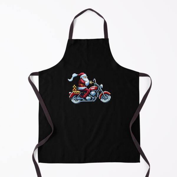 Item preview, Santa with motocycle. designed and sold by Pixelarium.