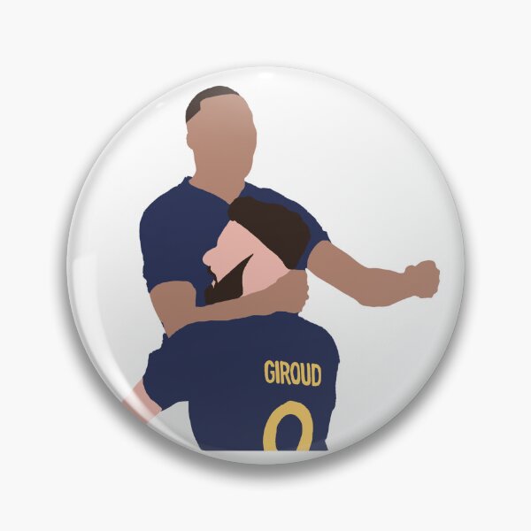Item preview, Mbappe and Giroud celebration designed and sold by Truefans.