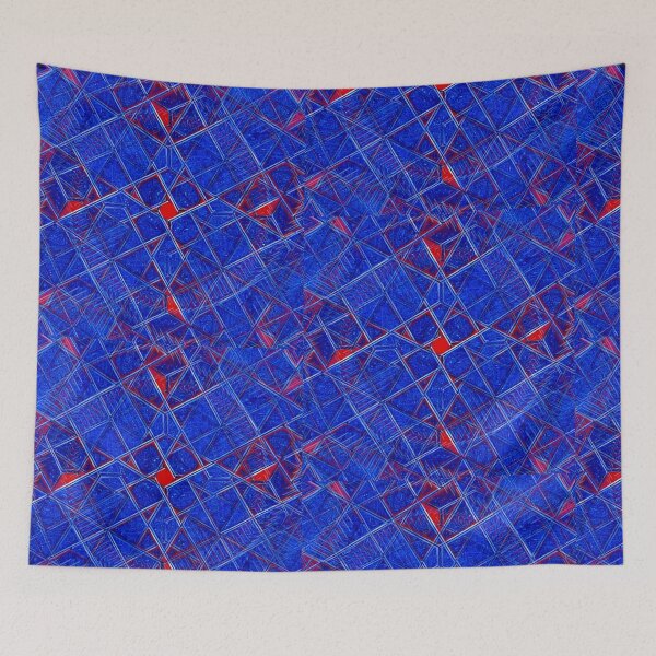 Item preview, Mandala Pattern Textile designed and sold by artesilenciosa.