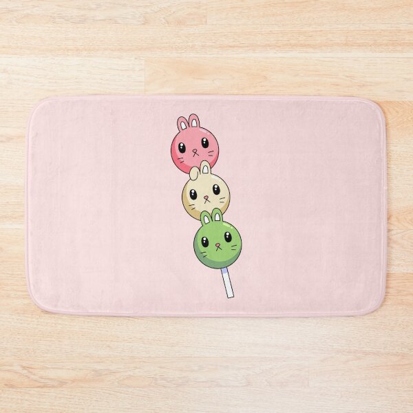 Item preview, bunny skewer-pink, white, green designed and sold by gummieturtle.