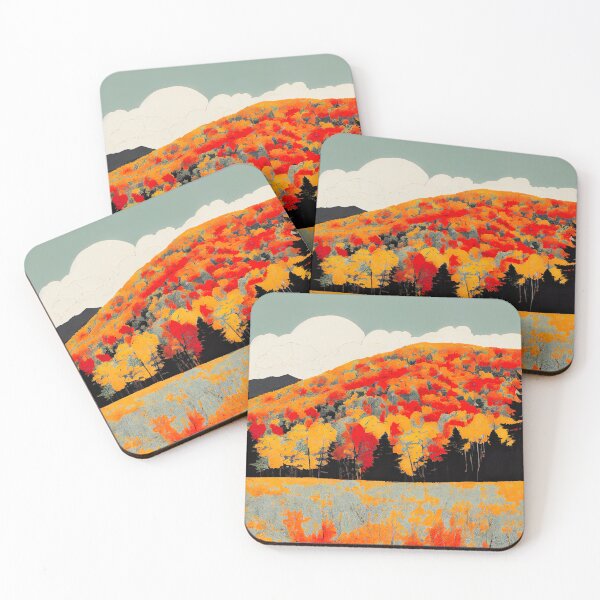 Item preview, Fall Splendor: Silkscreen Landscape designed and sold by Studio Axis.