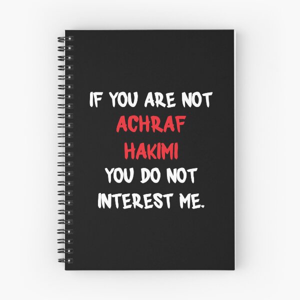 Item preview, Achraf Hakimi - If you are not designed and sold by 2Girls1Shirt.