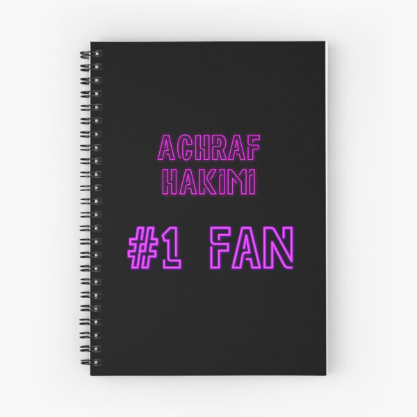 Item preview, Achraf Hakimi - #1 fan designed and sold by 2Girls1Shirt.