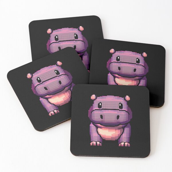 Item preview, Cute little hippo. designed and sold by Pixelarium.