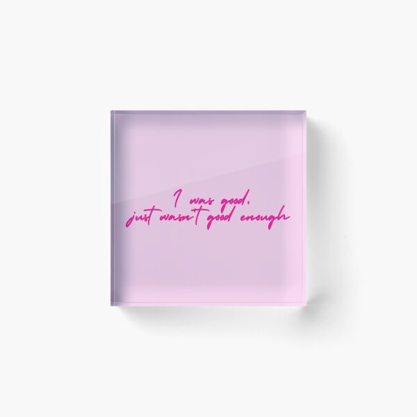 Item preview, Good enough lyric image designed and sold by katiebca2.