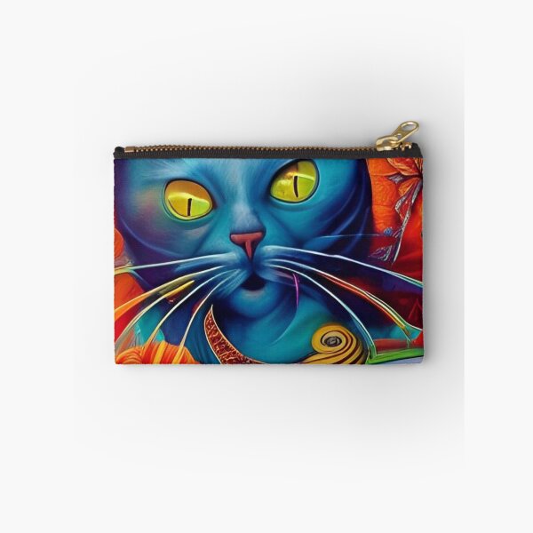 Item preview, Colorful, abstract cat wall art as prints, on canvas, or large posters. Wall art decor for your home. Choice of print sizes. designed and sold by JoelsCorner.