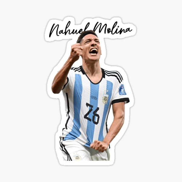 Nahuel Molina purple buying border fifa sticker