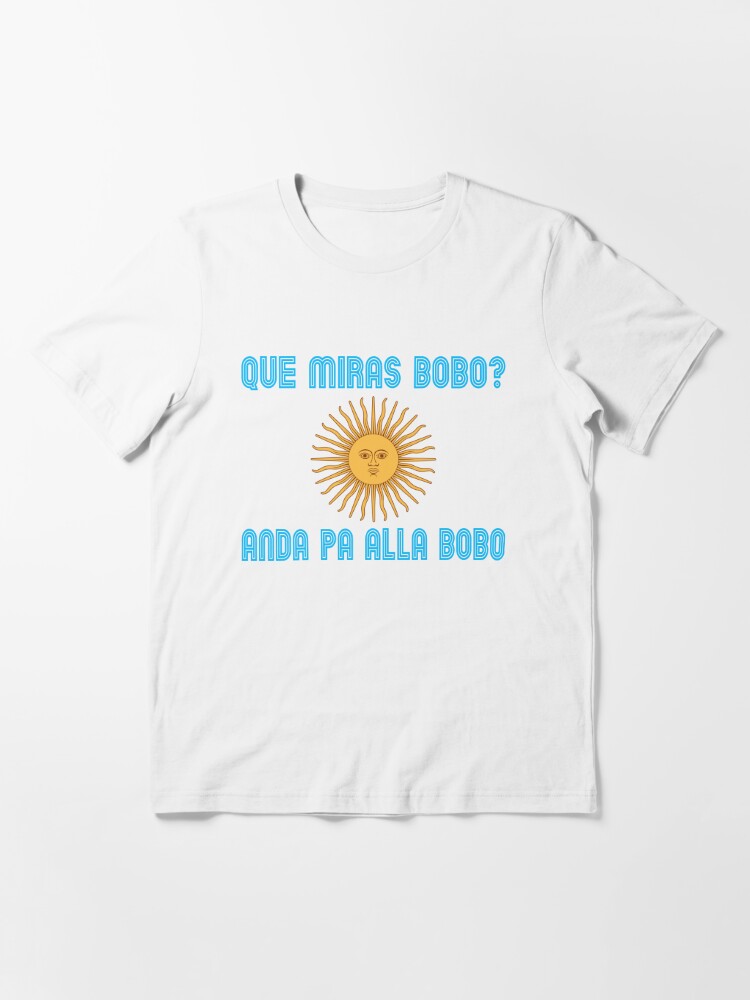 Que Miras Bobo Goat Lionel Messi Argentina Football Fan Shirt