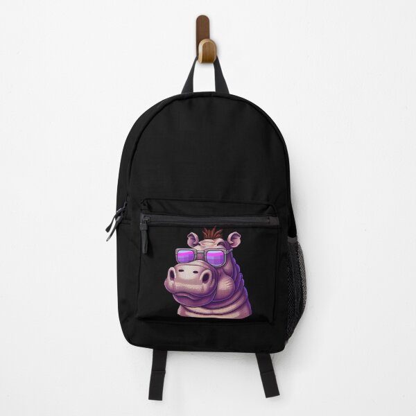 Item preview, Hippo with sunglasses. designed and sold by Pixelarium.