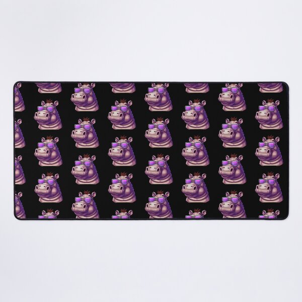 Item preview, Hippo with sunglasses. designed and sold by Pixelarium.