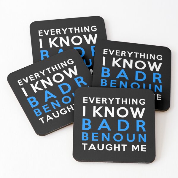 Item preview, Badr Benoun - Everything I know designed and sold by 2Girls1Shirt.