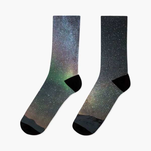 Item preview, northern lights - auroras and stars in the sky  designed and sold by Durgaa D.