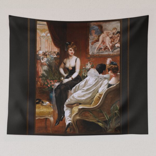 Item preview, The Grand Ball by Frédéric Dufaux Remastered Xzendor7 Vintage Old Masters Reproductions designed and sold by Xzendor7 Digital Art Creations.