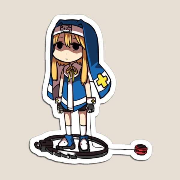 Bridget Guilty Gear Strive Sticker Magnet for Sale by MoeLewdsShop