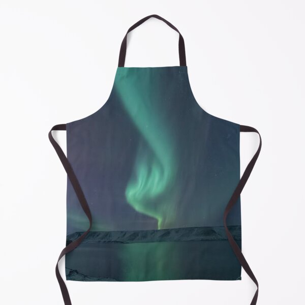Item preview, northern lights - auroras over beautiful lake designed and sold by Durgaa D.