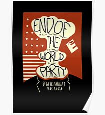 End of the World Party Poster