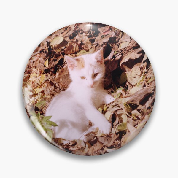 Item preview, Cat Jonny is lying in the leaves designed and sold by Gourmetkater.