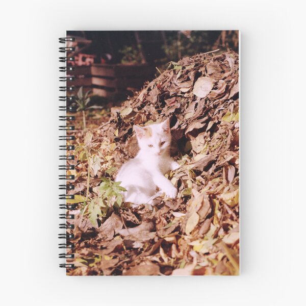 Item preview, Cat Jonny is lying in the leaves designed and sold by Gourmetkater.