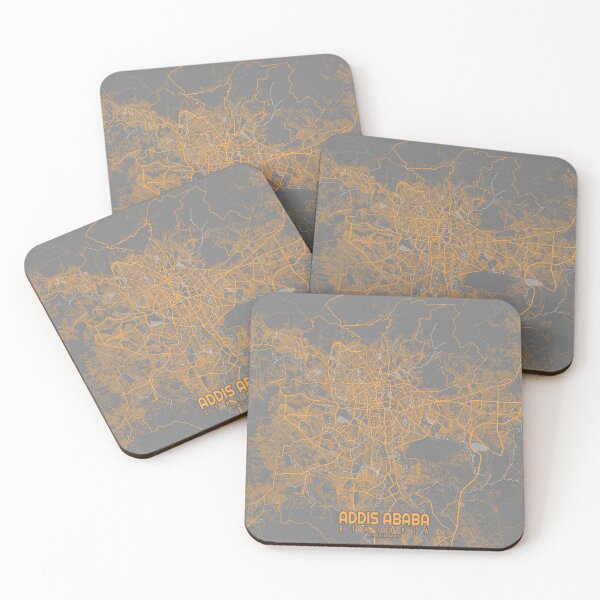 Item preview, Addis Ababa City Map of Ethiopia - Bauhaus designed and sold by deMAP.